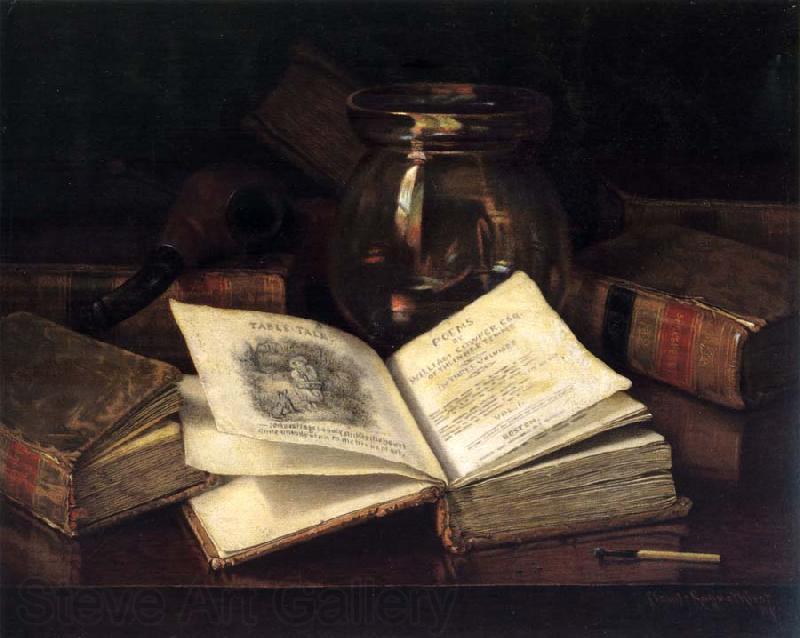 Hirst, Claude Raguet Poems of William Cowper France oil painting art